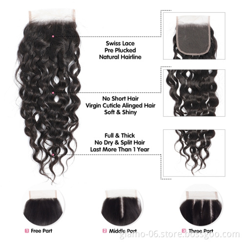 Wholesale Raw Thin Hd Lace Transparent 4x4 5x5 6x6 7x7 Closure,Virgin Brazilian Human Hair 4x13 6x13 Hd Lace Frontal Closure